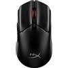 HP HyperX Pulsefire Haste 2 Core Wls - Mouse da gaming (nero/nero)