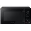 Samsung Libera installazione Forno a Microonde + Grill Glass Design Cottura Croccante, MG23T5018AK/ET, Home Dessert, Cottura Automatica, 800 W + 1100 W, 23 L, 49l x 27,5h x 38p, Carbone