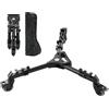 SIRUI Universal Photography Tripod Dolly con Ruote in Gomma da 3", Resistente co