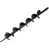 TANIASHOP PUNTA PER TRIVELLA MOTOTRIVELLA TRIVELLATRICE LUNGHEZZA 80CM E DIAMETRO 150MM