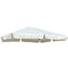 BricoShopping® Telo Ricambio Ombrellone Decentrato 3x4 m Impermeabile 220 gr/mq