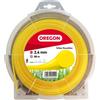 Oregon Filo da Taglio Tondo Giallo per Decespugliatori e Tagliaerba, in Nylon Pr