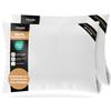 Utopia bedding Copricuscini Impermeabili Con Cerniera 30 x 50 cm, Set Di 2, Anti Cimici