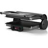 Bosch TCG4215 Bistecchiera, 2000 Watt, 5 Livelli di temperatura, Argento
