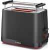 Bosch TAT3M123 Tostapane Compatto, 950 Watt, Spegnimento Automatico, Rosso | Tos