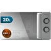 Cecotec Forno a Microonde 20L Proclean 3160 Flatbed Mirror. 700W e Grill 800W, D