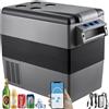 VEVOR Frigorifero Compressore Portatile 55L Frigo per Auto 12V/24V o 110/220V