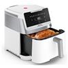 Groupe seb Moulinex Easy Fry Silence, Friggitrice Aria 7L, Bianco, EZ8421 | Capacità Extra-