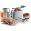 Ariete 157 Breakfast Tostapane 760W 2 Fette 7 Livelli Pinze Inox Bianco