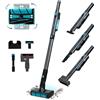 Cecotec Aspirapolvere Scopa Elettrica Senza Fili Scoba 2100 Twice Max, 210 W e 2