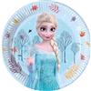 disney Frozen Idyllic Wonder Piatti Carta FSC 20 cm, 8 Pezzi per Festa