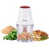 BEPER P102ROB010 Tritatutto a Doppia Lama, 400W, Contenitore in plastica 500 ml,