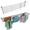 foxydry Duo, stendibiancheria da ringhiera e balcone, richiudibile, 202 cm | in