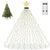 aneeway 410 LEDs Natale Luci Stelline, Telecomando Catena Luminosa Stelle Luce S