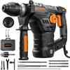 DOVAMAN RH15A Martello Perforatore SDS-Plus, 1500W Martello Demolitore con 4 Fun
