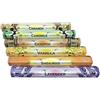 Tulasi Assortimento Mix di Incensi Aromatici Naturali per Aromaterapia - Scatola