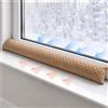 Totsy baby Paraspifferi porta isolante 150 cm - Salsicciotto sottoporta e finestra antivent