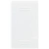 AVE Interruttore Banquise S45 Colore RAL 9016 1P 16AX Finitura Lucida 1M AVE-45B01
