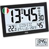 ADE Orologio digitale da tavolo o parete radiocontrollato | display XL | sveglia