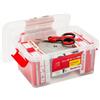 FISCHER Box Chiodi Fissaggio ED18 + Bandella in Tessuto + Forbici Bandelle Forbice