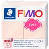 STAEDTLER FIMO Soft 8020 Pasta modellabile - Rosa Pallido, 57 g | Pasta polimerica da forno, morbida & malleabile - per principianti & bambini, gioielli & decori - Art.-Nr. 8020-43