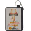 A Christmas Story Canvas Zipper Wallet MINI X-SMALL A Christmas Story Lamp Quotes Collage White