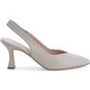Melluso Décolleté donna slingback in pelle milk d168q