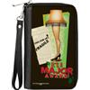 A Christmas Story PU Zip Around Wallet Rectangle A Christmas Story Lamp IT'S A MAJOR AWARD Quote B