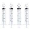 Diboniur Siringa per Lavaggi Nasali Bambini, 4 Pezzi 10 ml, Silicone | Punte morbide e removibili, formato compatto da 12 cm, riutilizzabile per l'igiene nasale a casa e in viaggio