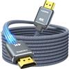 Snowkids avo HDMI 4K 15m, Snowkids Cavi HDMI 2.0 a/b ad alta Velocità con Ethernet, Suppo
