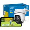 Tapo TP-Link C520WS, Telecamera di sicurezza Wi-Fi per esterni, definizione 4MP,