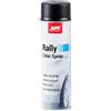 AUTO-PLAST PRODUKT APP Rally Color Spray - Bomboletta Spray Nero Opaco | 500 ml | Vernice Acrilica Nera ad Alta Copertura | Colore Nero per Tutte le Superfici | Nero Opaco