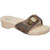 Dr. Scholl's Scholl Pescura Heel Rafia, Sandali Donna, Bronzo, 35 EU