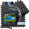 bemaxx Tappeto Sotto Piscina Fuori Terra - Set 18 Tappetini EVA Protettivo per P