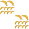 2 Pack Ciondolo Banana Portachiavi Forma Di Ciondoli Per Bracciale