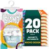 Siamo Pack Sacchetti Deumidificatori Antimuffa Per Armadio, Casa, Assorbi Umidit