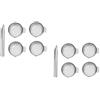 2 Pack Piatto Della Bilancia Da Cucina Vassoio Di Misurazione Polvere Peso