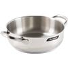 Barazzoni Chef Line Tegame due manici, ø cm 24, capacità 3 litri, Made in Italy,