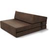 FDM Materasso pieghevole Suzi MINI 70 x 200 cm, in schiuma fredda, altezza 9 cm,