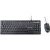 Yashi 0000063508 Yashi KIT EXCLUSIVE TASTIERA + MOUSE CON FILO - NERA (MY539)