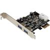 StarTech.com Adattatore scheda SuperSpeed USB 3.0 [5Gbps] con 2 porte PCI Expres