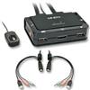 Lindy 42340 switch per keyboard-video-mouse [kvm] Nero (2 PORT HDMI USB 2.0 & AU