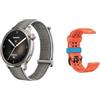 Amazfit Balance Smartwatch 46 mm = + Smartwatch Fascia di Ricambio Ufficiale Arancia