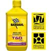BARDAHL T&D 80W90 OLIO GAMBO PIEDE MOTORE FUORIBORDO GRUPPI POPPIERI 1 LT