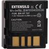 EXTENSILO Batteria sostituisce JVC BN-VF733 BN-VF733U 700mAh 7,4V
