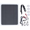 Tyenaza 20W 12V Caricabatteria Solare per Auto, Kit Pannello Solare Portatili, C