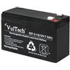 Vultech 0000028763 Vultech BATTERIA PER UPS VULTECH GS-7AH 12V 7A AL PIOMBO - GARANZIA 6