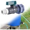 Valvole a sfera con connettore in PVC con rubinetto a barilotto per la