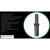 RAIN KIT x 5 IRRIGATORE DINAMICO POP UP RAIN S075 TURBINA PRATO GIARDINO POPUP