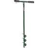 Trivella Manuale per Terreno, Punta Elicoidale in Acciaio Con Diametro 15 Cm, Lu